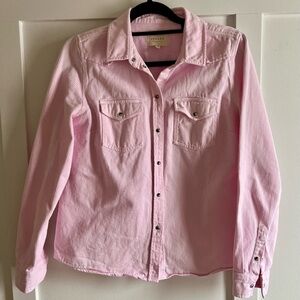 Sezane Light Pink Shirt size L